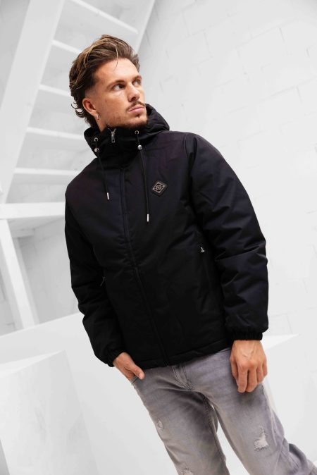 XPLCT Frost Winterjas Heren Zwart - Maat XXL - Kleur: Zwart | Soccerfanshop