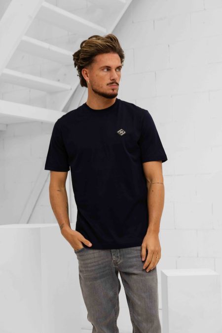 XPLCT Plate T-Shirt Heren Donkerblauw - Maat S - Kleur: Donkerblauw | Soccerfanshop