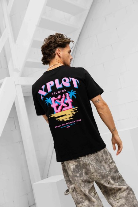 XPLCT Vibe T-Shirt Heren Zwart - Maat L - Kleur: Zwart | Soccerfanshop