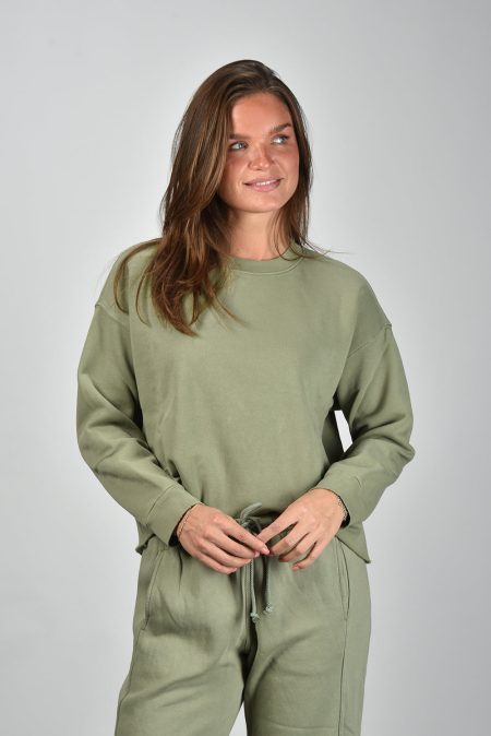 Xirena trui Honor X6RFL046 olive leaf