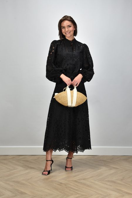 Zimmermann rok Rhiannon Embroidered 4248SSS251 black