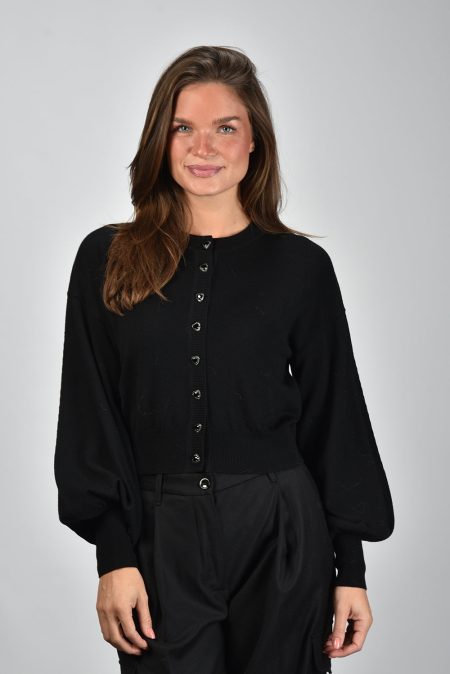 Zimmermann vest Hypnotic Jewel Button 5444TF251 black