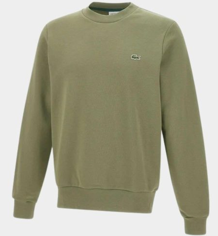 Lacoste Sweater Groen non brushed sweater SH9801/BMY