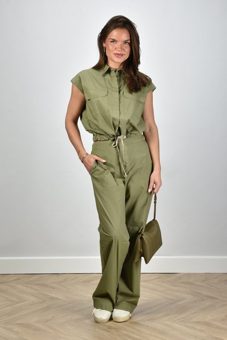 Academia broek Sary 74DT1-722 verde unito