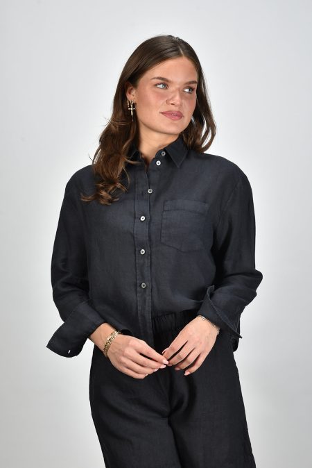 Academia blouse Mia 74DT2-530 blu unito