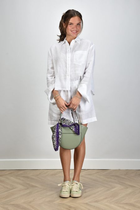 Academia short Sirio 74DT2-020 bianca unito