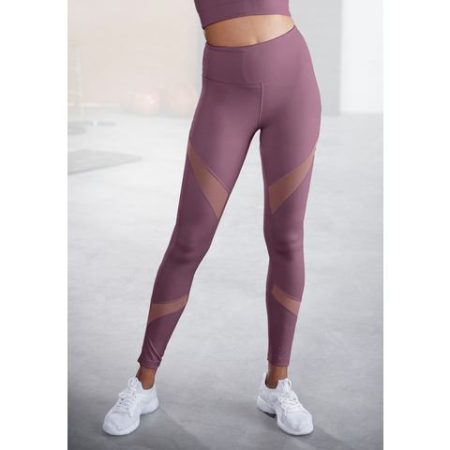 active by Lascana Functionele legging -Sport Leggings met kleine rimpeling