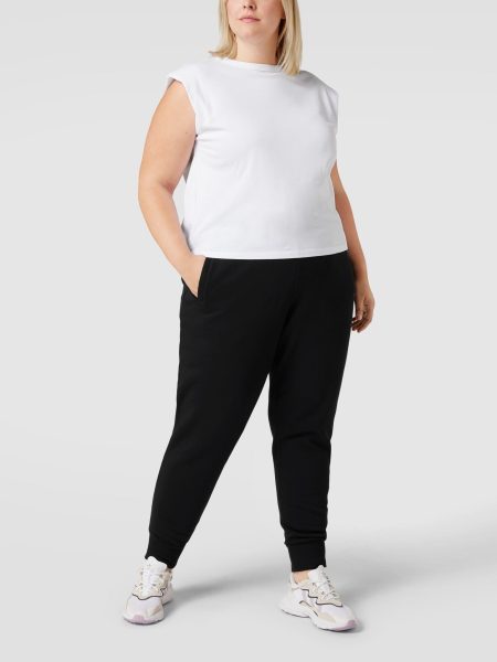 Adidas - Dames - Originals Plus Sweatpants - Zwart - Maat 2XL