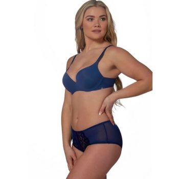 After Eden D-cup & up High-waist-slip Bo met kantdetails voor en achter (1 stuk)