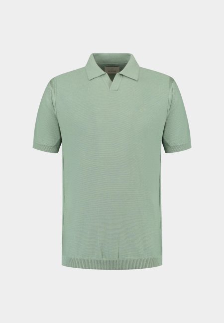 Dstrezzed Polo korte mouw Groen Mercury Short Sleeve Polo 420026-SS25/561