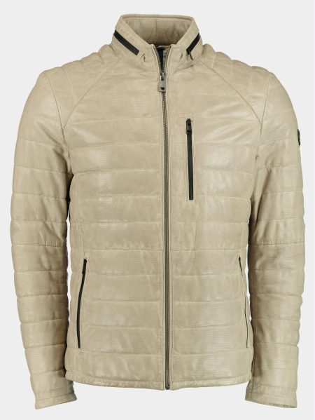 Donders 1860 Lederen jack Beige 52290/140