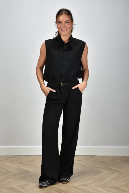 Ami Paris broek FTR203.AC0014 black