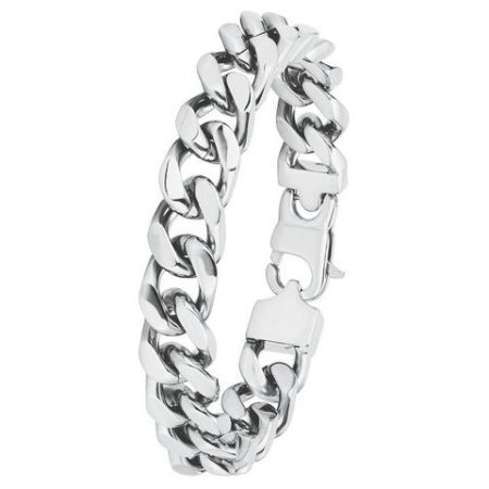 Amor Edelstalen armband 9418190 met zirkoon (synthetisch)