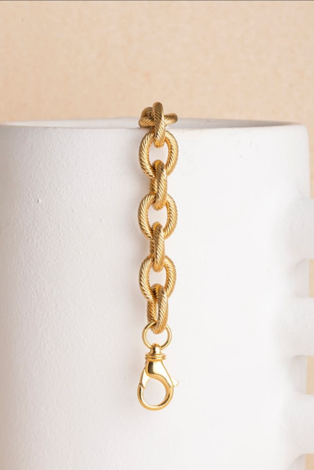 Souvenirs De Pomme armband Andrea CHA4 gold