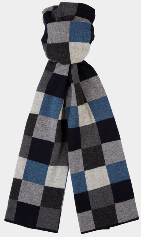 Profuomo Shawl Blauw PPUS30010A/P