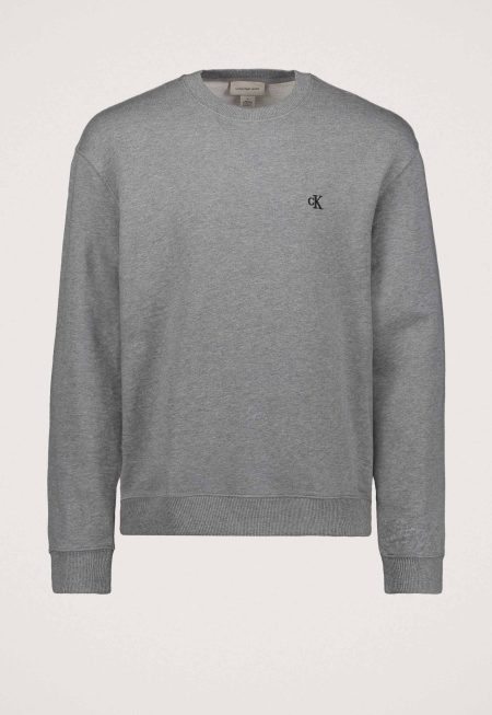 Calvin Klein Terry Monogram Crew Sweater