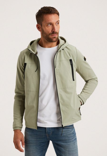 PME Legend Hybrid Jacket Van Een Materiaalmix