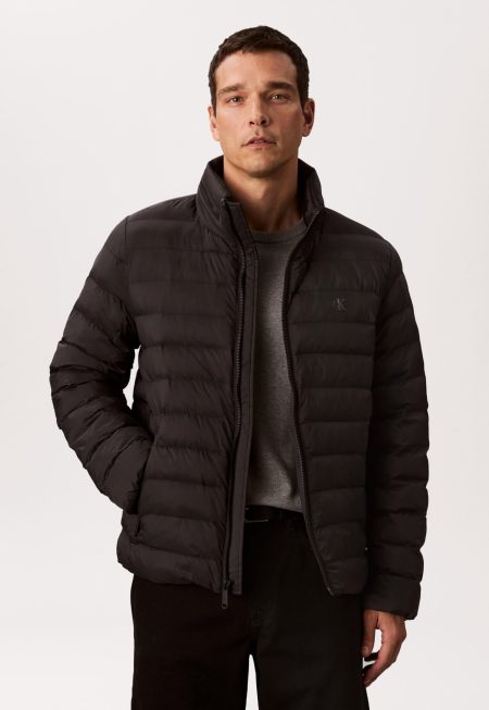Calvin Klein Nylon Hooded Puffer