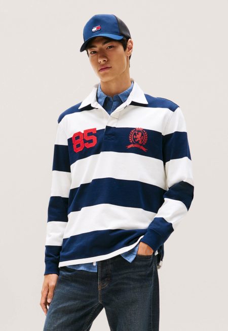Tommy Jeans RLX Stripe Rugbyshirt