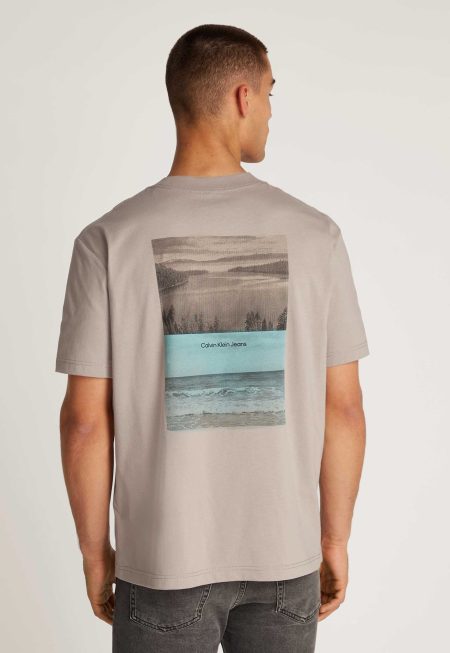 Calvin Klein Two Tone Landscape T-shirt