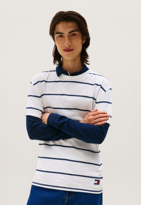 Tommy Jeans Textured Stripe T-shirt