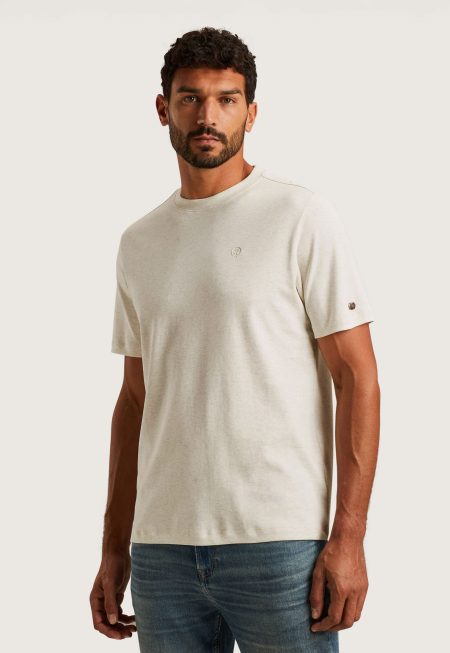 Cast Iron T-shirt Van Interlock Jersey Melange
