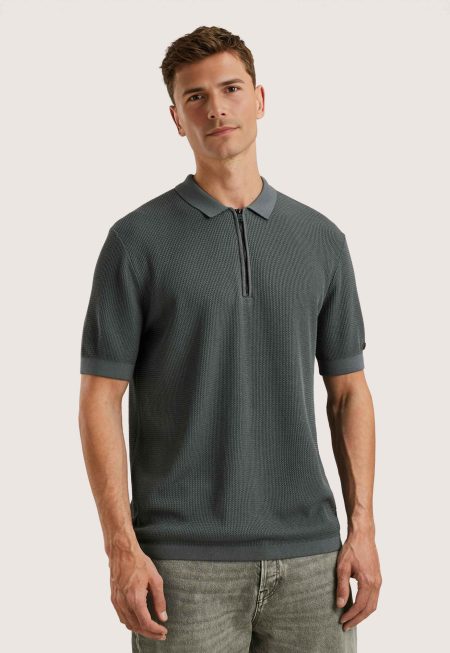 Cast Iron Cotton Modal Polo