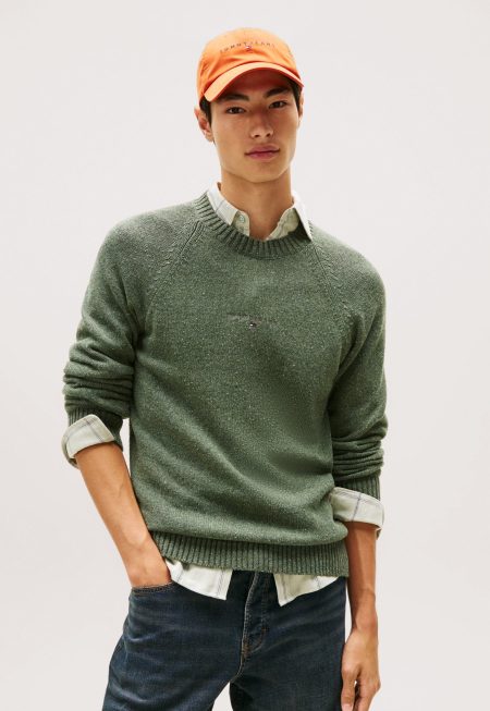 Tommy Jeans Raglan Knit Trui