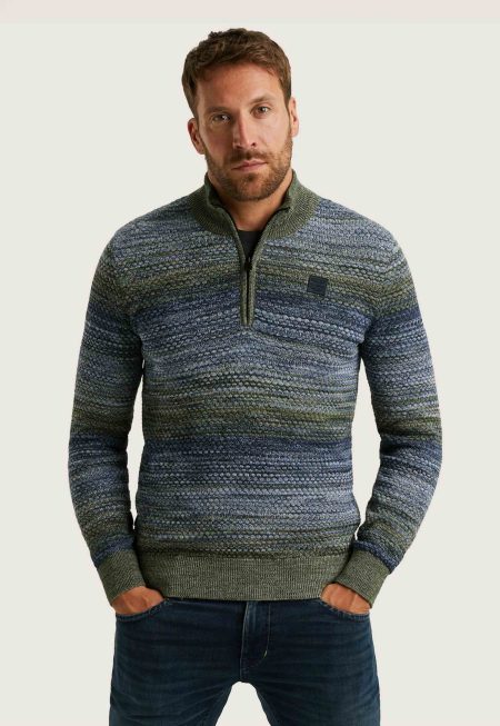 PME Legend Trui Met Halve Rits