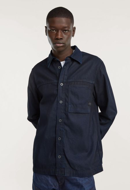 G-Star RAW 1-Pocket Denim Overshirt