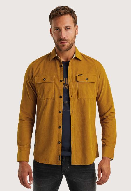 PME Legend Fine Waffle Corduroy Overshirt