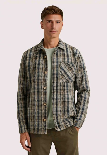 Cast Iron Heavy Check Overhemd