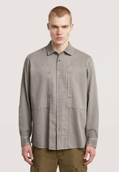 G-Star Panelled Pocket Regular Overhemd