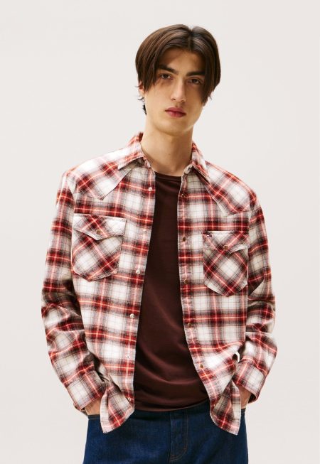 Tommy Jeans Geruit Flanel Overhemd