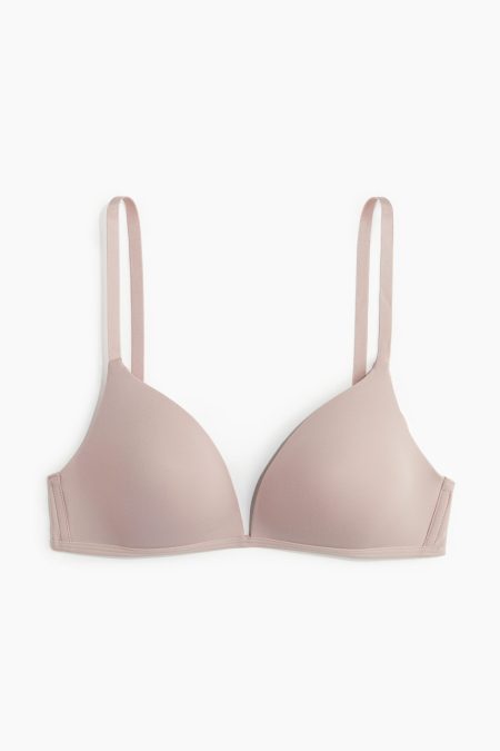 H & M - Padded soft-bh van microvezel - Roze