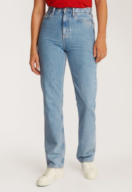 Calvin Klein High Rise Straight Jeans
