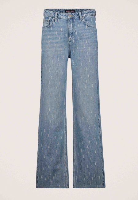 Pink Noir Dona Jeans