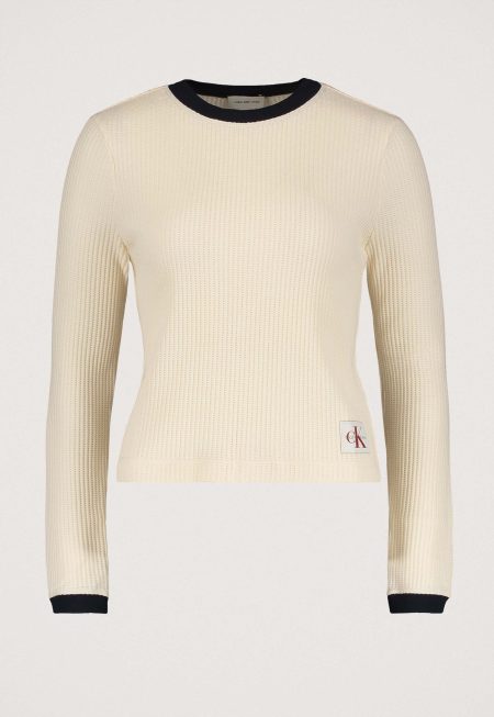 Calvin Klein Wafel-Longsleeve