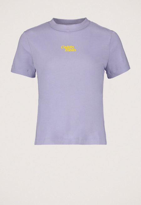 Calvin Klein Flocked Logo T-Shirt
