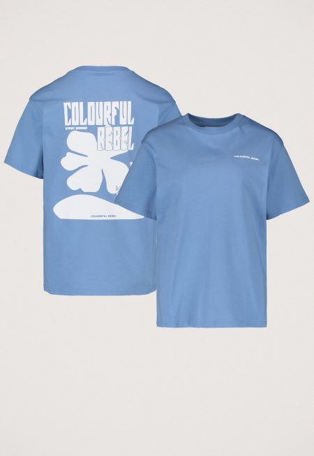 Colourful Rebel Flower Boxy T-shirt