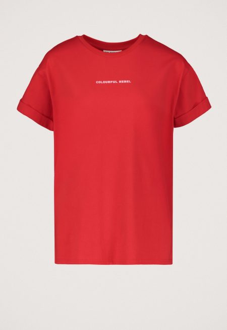 Colourful Rebel Logo Boxy T-Shirt