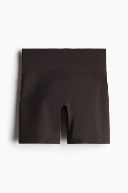H & M - Sportfietsshort met SoftMove™ - Bruin