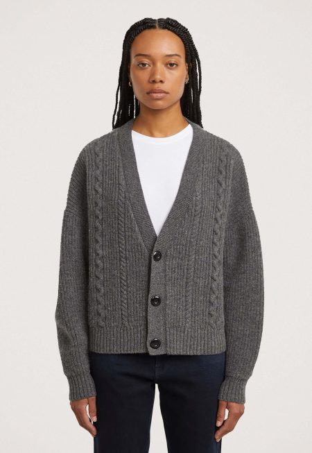 G-Star Cable Cropped Knit Vest