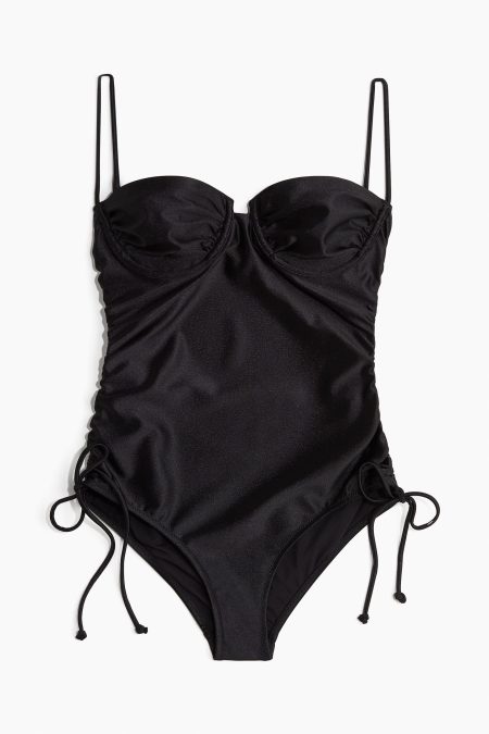 H & M - Badpak met drawstrings - Zwart