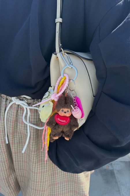 Shouia bag charm Kiki Heart 59 geel