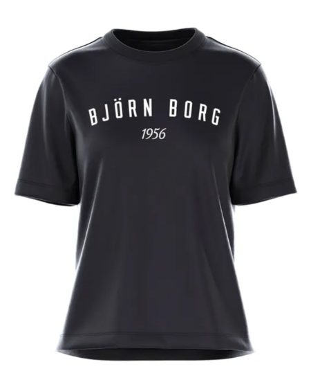 Björn Borg - Dames - BB Regular Shirt - Zwart - Maat XS