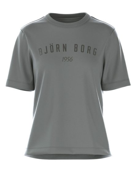 Björn Borg - Dames - BB Regular Shirt - Grijs - Maat XS