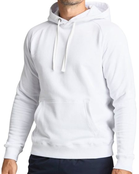 Björn Borg - Heren - Borg Sport Hoodie - Wit - Maat S