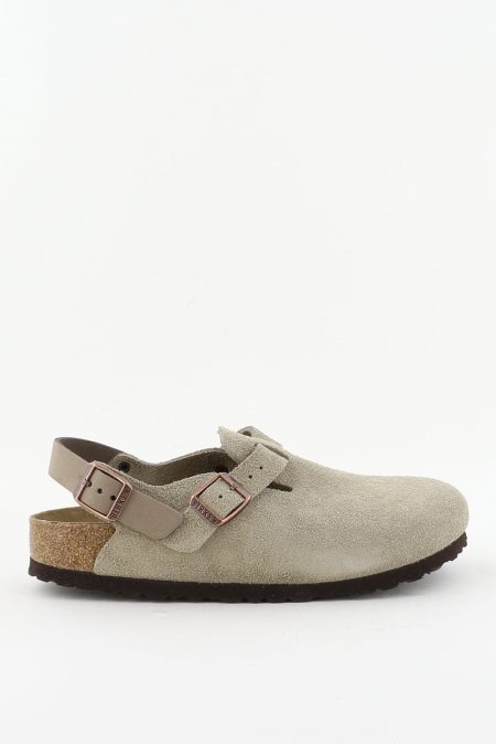 Birkenstock sandalen Tokio Suede 1028323 taupe