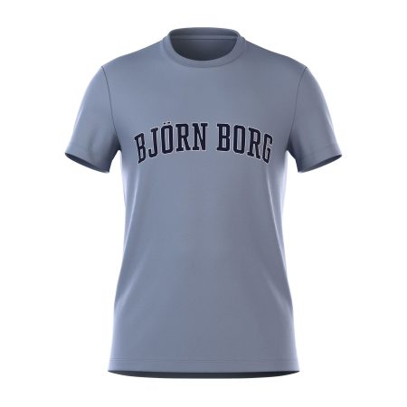 Björn Borg - Heren - Borg Essential T-Shirt - Blauw - Maat XL